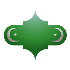 Pakistan independence day. Vector illustration