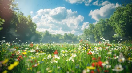 Obraz premium Sunny Meadow