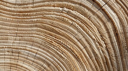 Close-Up of Textured Wood Grain with Beige and Gray Tones