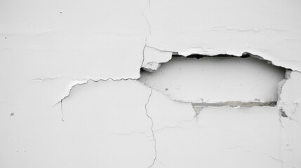 Obraz premium A close-up view of cracked earth in a desert landscape. The dry earth is cracked into a web of fissures