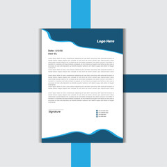 Abstract Letterhead Design Modern Business Letterhead Design Template,Minimal Business Letterhead


