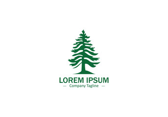 Sophisticated Tree Silhouette Vector Art for Natural and Organic Branding