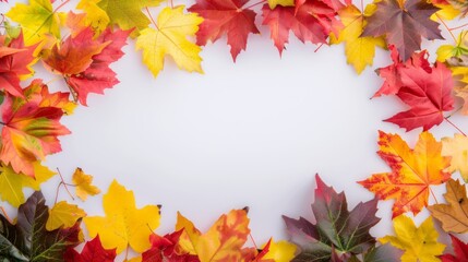 autumn leaves frame 