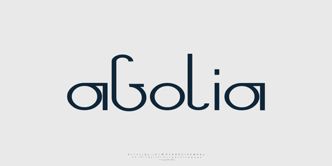 Elegant Modern Serif Alphabet Font Set – Minimalist and Classic Lettering
