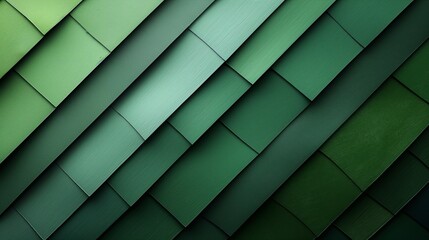Green Textured Layered Background with Overlapping Patterns, Ideal for Nature-Inspired Design and Eco-Friendly Projects