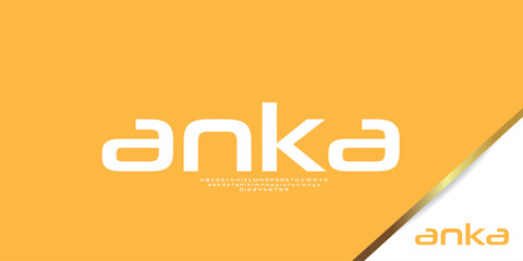 Obraz premium Elegant Modern Serif Alphabet Font Set – Minimalist and Classic Lettering 