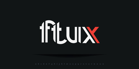 Elegant Minimalist Serif Alphabet Font Collection – Classic and Modern Lettering
