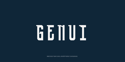 Elegant Minimalist Serif Alphabet Font Collection – Classic and Modern Lettering
