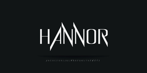 Elegant Minimalist Serif Alphabet Font Collection – Classic and Modern Lettering
