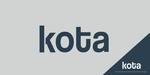 Elegant Minimalist Serif Alphabet Font Set – Modern and Classic Lettering
