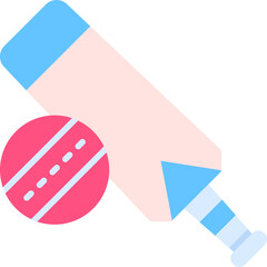 Cricket bat icon