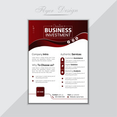 Modern Business flyer design