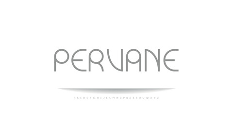 Elegant Modern Serif Alphabet Font Set – Minimalist and Classic Lettering
