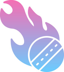 Fire cricket icon