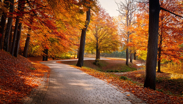 秋の散歩道」の写真素材 | 8,229件の無料イラスト画像 | Adobe Stock