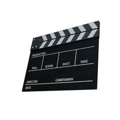 Obraz premium movie clapper board