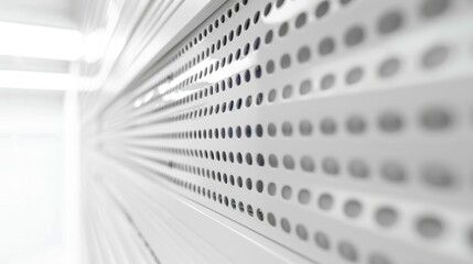 Naklejka premium Close Up Modern Wall Ventilation