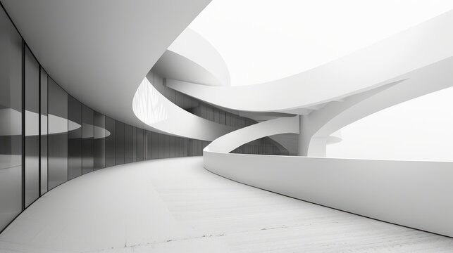 Design a minimalist architectural element that combines precise geometric forms with an unconventional mix of materials or functions