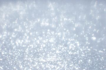 Beautiful luxury decorative abstract silver blurred background.