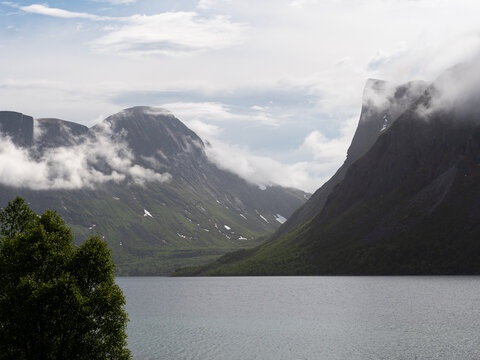 Misty mountains