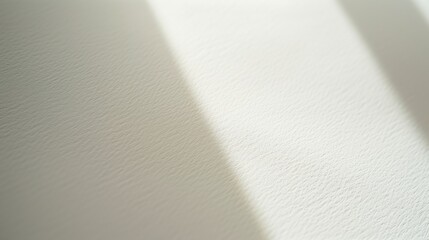 Surface of a blank flat beige coated paper texture close-up. Paper background for sustainable green smooth design with copy space.