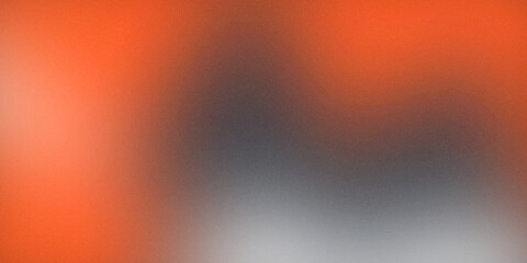 Abstract Background with Gradients of Orange, Gray, and White