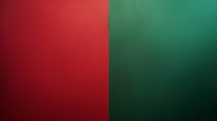 Fototapeta premium Christmas color scheme featuring red and green providing a festive backdrop for holiday-themed designs. Perfect for creating a vibrant and cheerful atmosphere