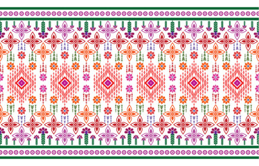 Ethnic pattern.beautiful pattern. folk embroidery,bohemian style,aztec geometric art ornament print.ethnic abstract Inkatha art.Seamless fabric.design for fabric, carpet, wallpaper, clothing 