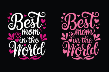 Celebrate Mother's Day with our awesome vector designs, perfect for creating heartfelt and stylish T-shirts to honor moms everywhere.