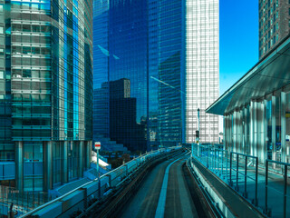 Tokyo subway view