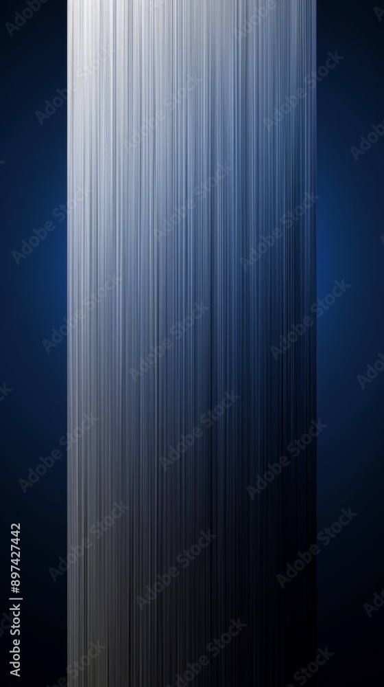 Aufkleber abstract background with vertical lines creating a gradient from light blue to dark blue, conveying 