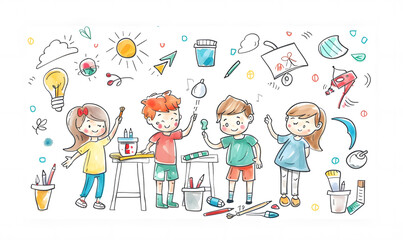 education and learning concept