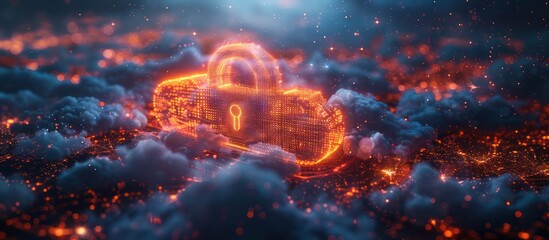 Cloud Security with Digital Lock