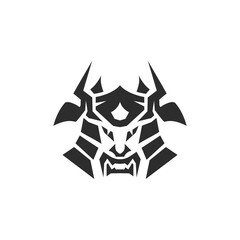 Samurai helmet in osaka vektor