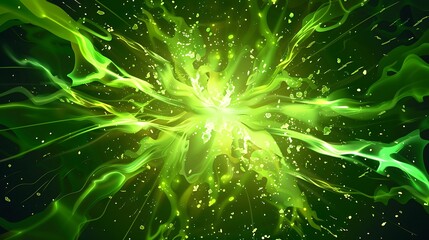 abstract green background