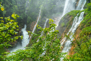 Waldbachstrub Wasserfall in Hallstatt Salzkammergut