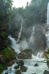 Waldbachstrub Wasserfall in Hallstatt Salzkammergut