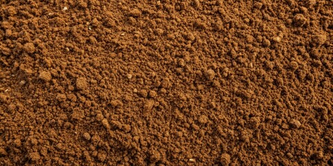 Close-Up Macro Texture of Brown Granular Material, granular, texture, close-up , brown