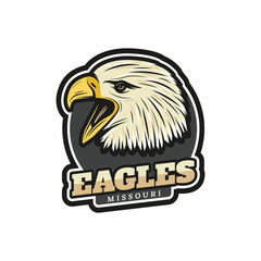 Vector Logo Illustration Eagle