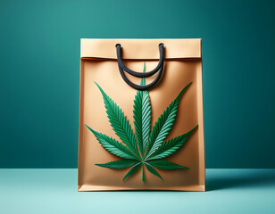  Cannabis Marijuana Bag Delivery- A promotional image of a cannabis delivery bag. Repres_1(104)