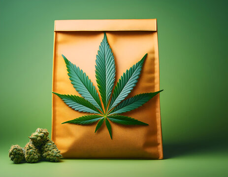  Cannabis Marijuana Bag Delivery- A promotional image of a cannabis delivery bag. Represents_1(101)