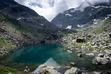 the beauty of piedmont Alps and mountains