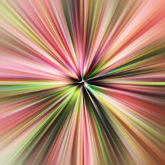 Obraz premium Colorful zoom motion effect. Abstract background.