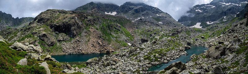 the beauty of piedmont Alps and mountains