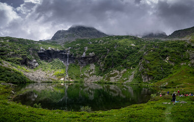 Obraz premium the beauty of piedmont Alps and mountains