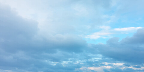 Summer clouds abstract graphics creative background pattern soft effect live atmosphere, sunny, clear, fluffy sun light effect on the column white clouds color reflection image wallpaper banner templt