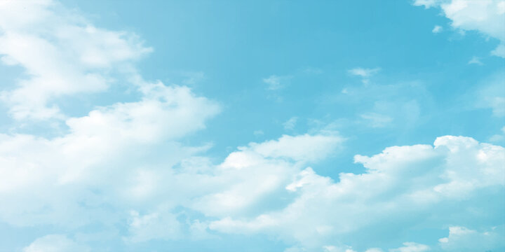 Summer clouds abstract graphics creative background pattern soft effect live atmosphere, sunny, clear, fluffy sun light effect on the column white clouds color reflection image wallpaper banner templt