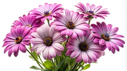 Fototapeta premium A Close-up of a Bouquet of Pink and White Flowers