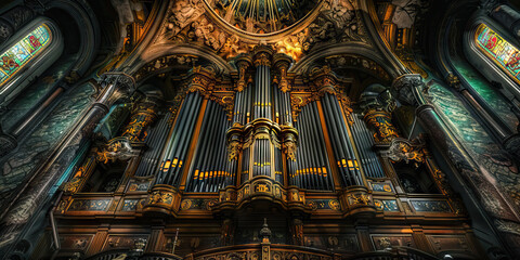 Pipe Organ Room: A hidden chamber behind the main altar, housing the pipe organ and its intricate network of pipes