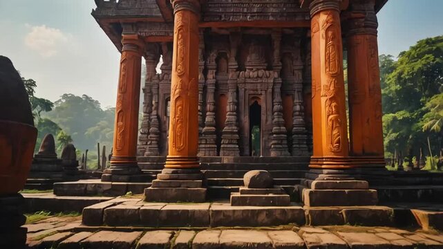 stunning Shiva Temple Bangladesh